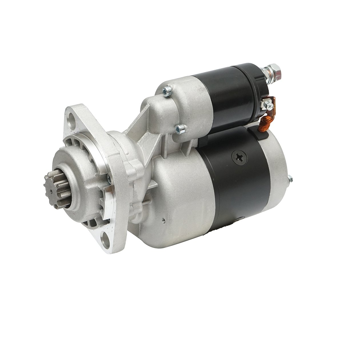 Electromotor 12V, 3.0kW, 340mm tip Bosch pentru John Deere, Renault cod OEM AL110597, RE239087, RE41748, RE41749, AR91813, AL62690, AL110598, RE42730 Breckner Germany